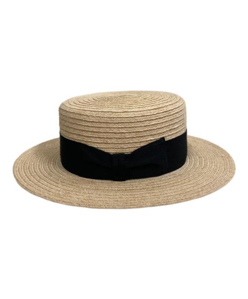 STETSON（ステットソン）STETSON (ステットソン) LINEN BRAID KANKAN HAT ベージュの古着・服飾アイテム