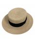 STETSON（ステットソン）の古着「LINEN BRAID KANKAN HAT」｜ベージュ