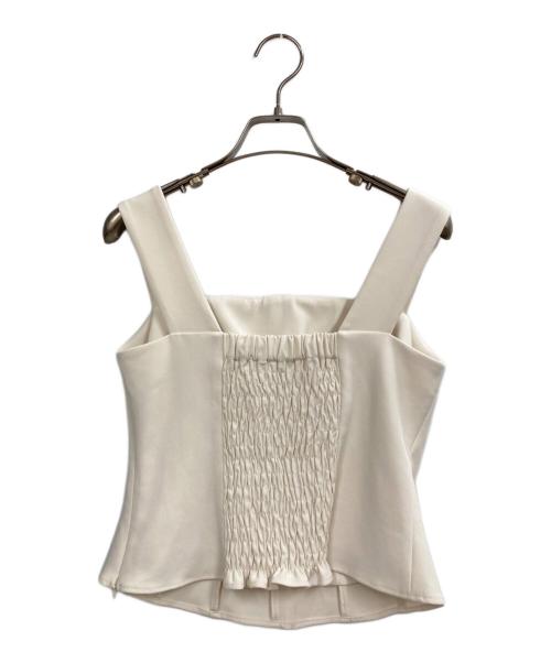 HER LIP TO（ハーリップトゥ）Her lip to (ハーリップトゥ) Lutetia Twill Set-Up アイボリー サイズ:Sの古着・服飾アイテム