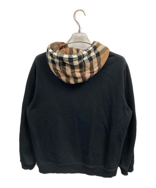BURBERRY（バーバリー）BURBERRY (バーバリー) SAMUEL HOODIE ブラック サイズ:Mの古着・服飾アイテム