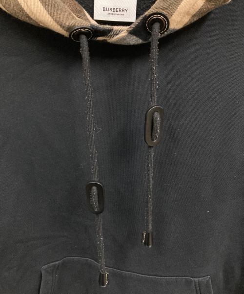 BURBERRY（バーバリー）BURBERRY (バーバリー) SAMUEL HOODIE ブラック サイズ:Mの古着・服飾アイテム