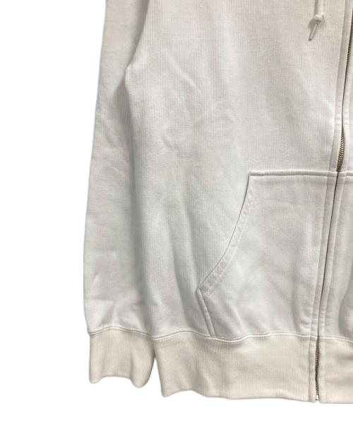 AVIREX（アヴィレックス）AVIREX (アヴィレックス) ジップパーカー ホワイト サイズ:Mの古着・服飾アイテム