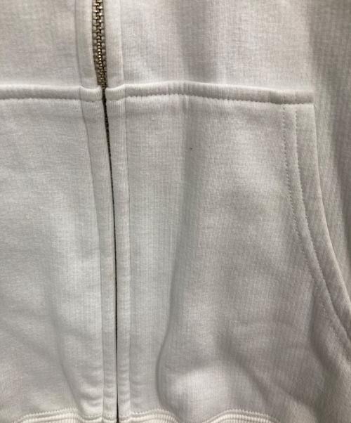 AVIREX（アヴィレックス）AVIREX (アヴィレックス) ジップパーカー ホワイト サイズ:Mの古着・服飾アイテム