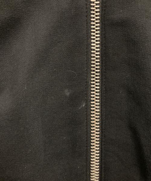 DIESEL（ディーゼル）DIESEL (ディーゼル) レザー切替ダブルジップパーカー ブラック サイズ:Lの古着・服飾アイテム