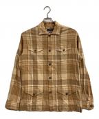 POLO RALPH LAURENポロ・ラルフローレン）の古着「サファリシャツ」｜ブラウン