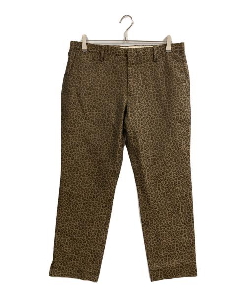PAUL SMITH（ポールスミス）Paul Smith (ポールスミス) レオパードパンツ ブラウン サイズ:XLの古着・服飾アイテム