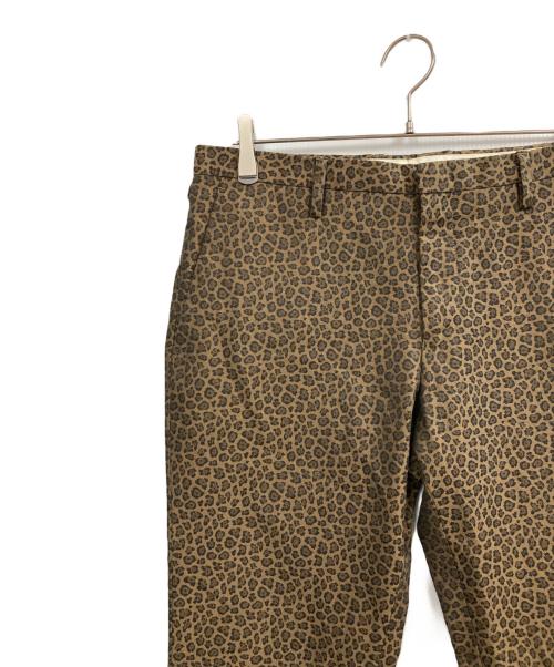 PAUL SMITH（ポールスミス）Paul Smith (ポールスミス) レオパードパンツ ブラウン サイズ:XLの古着・服飾アイテム