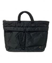 PORTER（ポーター）の古着「ヘルメットバッグ」｜ブラック