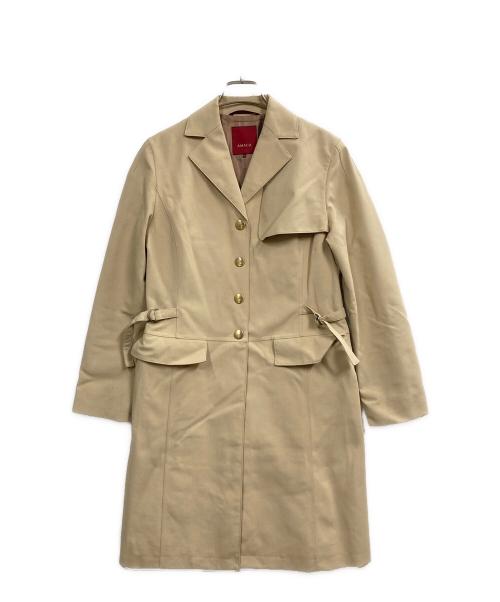 AMACA（アマカ）AMACA (アマカ) ステンカラーコート アイボリー サイズ:40の古着・服飾アイテム
