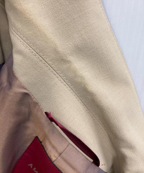 AMACA（アマカ）AMACA (アマカ) ステンカラーコート アイボリー サイズ:40の古着・服飾アイテム