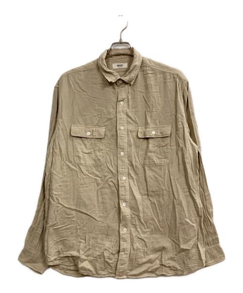 RHC Ron Herman（アールエイチシー ロンハーマン）RHC Ron Herman (アールエイチシー ロンハーマン) ガーゼシャツ ベージュ サイズ:Lの古着・服飾アイテム