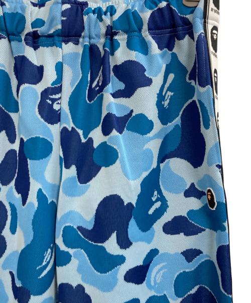 A BATHING APE（アベイシングエイプ）A BATHING APE (アベイシングエイプ) サルカモトラックパンツ ブルー サイズ:Mの古着・服飾アイテム