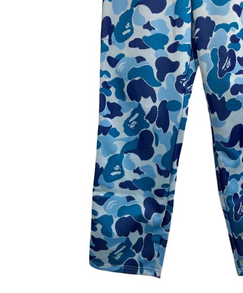 A BATHING APE（アベイシングエイプ）A BATHING APE (アベイシングエイプ) サルカモトラックパンツ ブルー サイズ:Mの古着・服飾アイテム