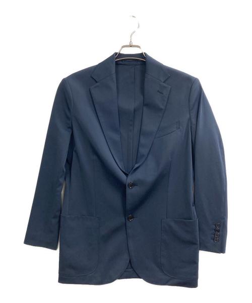 +CLOTHET（クロスクローゼット）+CLOTHET (クロスクローゼット) 干場完全別注 マットツイスト テーラードジャケット ネイビー サイズ:1の古着・服飾アイテム
