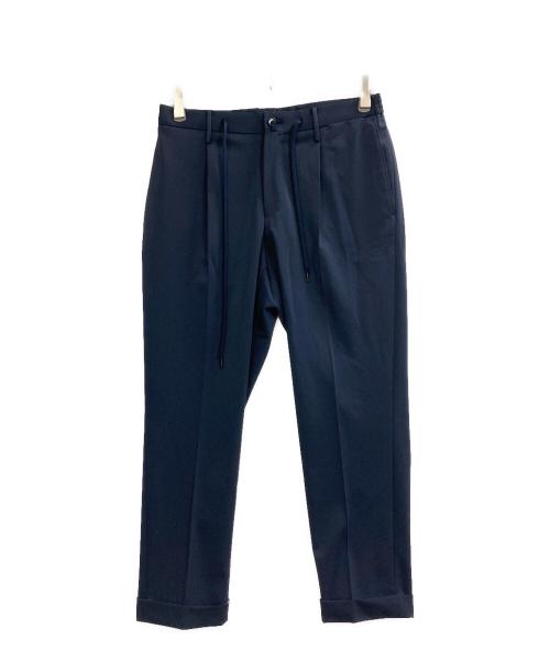 +CLOTHET（クロスクローゼット）+CLOTHET (クロスクローゼット) 干場完全別注 マットツイスト イージートラウザーⅡ ネイビー サイズ:1の古着・服飾アイテム
