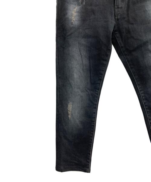 PT TORINO（ピーティートリノ）PT TORINO (ピーティートリノ) ストレッチダメージ加工デニムパンツ インディゴ サイズ:29の古着・服飾アイテム