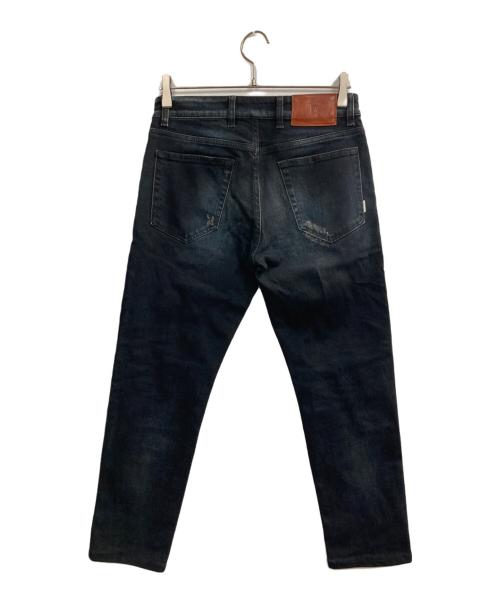 PT TORINO（ピーティートリノ）PT TORINO (ピーティートリノ) ストレッチダメージ加工デニムパンツ インディゴ サイズ:29の古着・服飾アイテム
