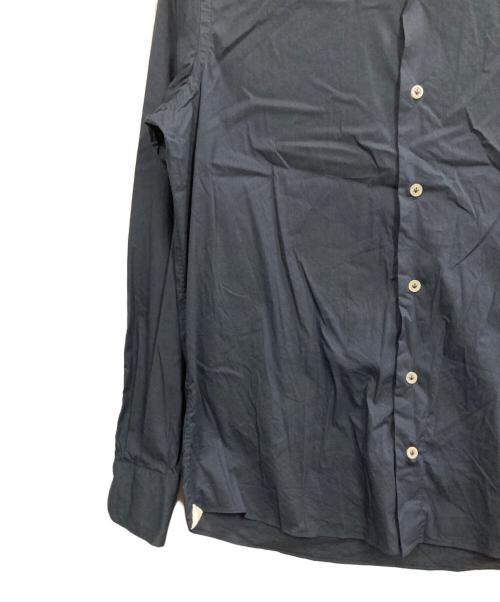 giannetto（ジャンネット）giannetto (ジャンネット) カッタウェイ シャツ ネイビー サイズ:39の古着・服飾アイテム