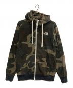 THE NORTH FACEザ ノース フェイス）の古着「Novelty Rearview FullZip Hoodie」｜オリーブ