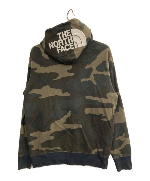 THE NORTH FACE（ザ ノース フェイス）THE NORTH FACE (ザ ノース フェイス) Novelty Rearview FullZip Hoodie オリーブ サイズ:Mの古着・服飾アイテム