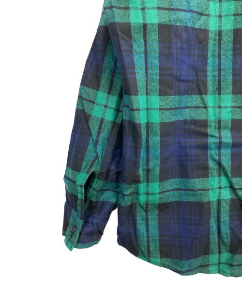 BIG BILL（ビッグ ビル）BIG BILL (ビッグ ビル) ネルシャツ ネイビー×グリーン サイズ:XL 未使用品の古着・服飾アイテム