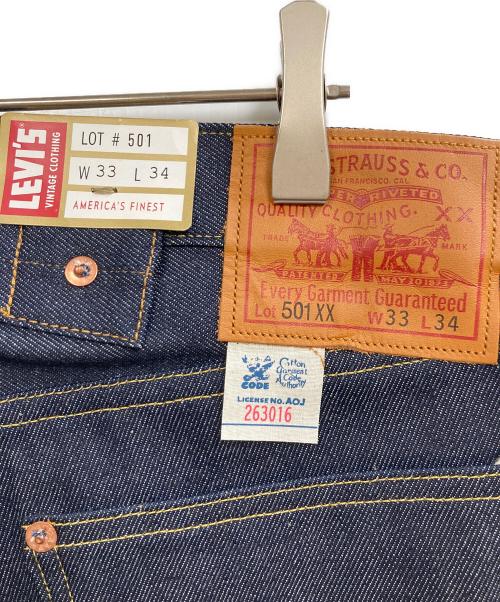 LEVI'S VINTAGE CLOTHING（リーバイス ビンテージ クロージング）LEVI'S VINTAGE CLOTHING (リーバイス ビンテージ クロージング) 復刻501XX 1933モデルデニムパンツ インディゴ サイズ:W33×L34 未使用品の古着・服飾アイテム