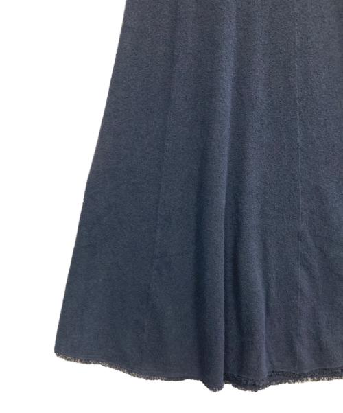 MUSE de Deuxieme Classe（ミューズ ドゥーズィエム クラス）MUSE de Deuxieme Classe (ミューズ ドゥーズィエム クラス) Ringrin Flare スカート ネイビー サイズ:36 未使用品の古着・服飾アイテム