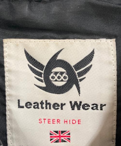666（666）666 (666) シングルライダースジャケット ブラック サイズ:34の古着・服飾アイテム