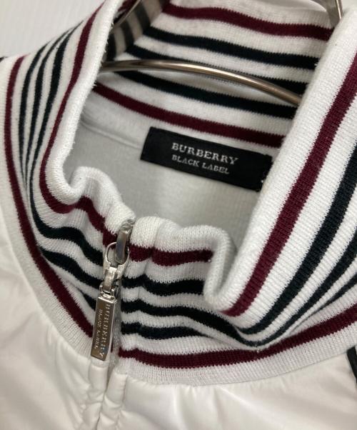 BURBERRY BLACK LABEL（バーバリーブラックレーベル）BURBERRY BLACK LABEL (バーバリーブラックレーベル) トラックジャケット ホワイト サイズ:2の古着・服飾アイテム