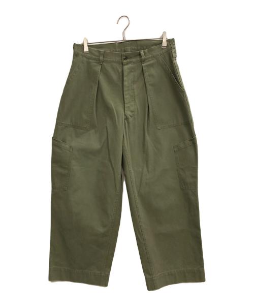 A.PRESSE（アプレッセ）A.PRESSE (アプレッセ) 24SS USAF Hemmed Bottoms オリーブ サイズ:1の古着・服飾アイテム