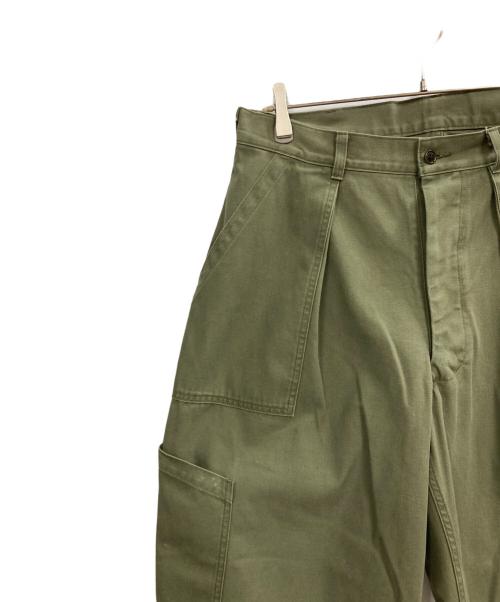 A.PRESSE（アプレッセ）A.PRESSE (アプレッセ) 24SS USAF Hemmed Bottoms オリーブ サイズ:1の古着・服飾アイテム