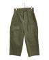 A.PRESSE（アプレッセ）の古着「24SS USAF Hemmed Bottoms」｜オリーブ