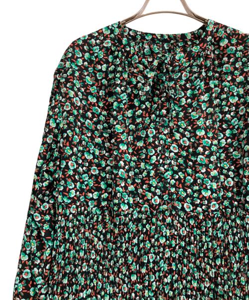 SUM1 STYLE（スミスタイル）SUM1 STYLE (スミスタイル) 花柄半袖ワンピース ブラック サイズ:記載なしの古着・服飾アイテム