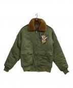 SESSLER MFGセスラー）の古着「TYPE B-10 FLIGHT JACKET」｜オリーブ