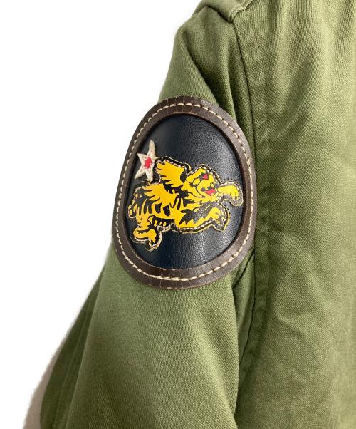 SESSLER MFG（セスラー）SESSLER MFG (セスラー) TYPE B-10 FLIGHT JACKET オリーブ サイズ:38の古着・服飾アイテム