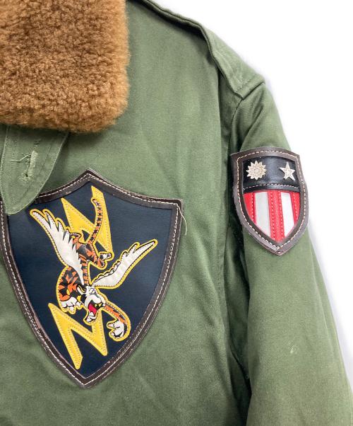 SESSLER MFG（セスラー）SESSLER MFG (セスラー) TYPE B-10 FLIGHT JACKET オリーブ サイズ:38の古着・服飾アイテム