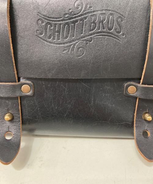 Schott（ショット）Schott (ショット) TOOLBAG(ツールバッグ) ブラックの古着・服飾アイテム