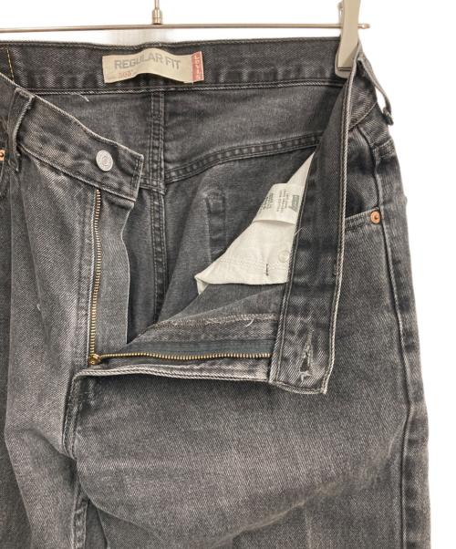 LEVI'S（リーバイス）LEVI'S (リーバイス) 505 BLACK DENIM ブラック サイズ:W34L30の古着・服飾アイテム