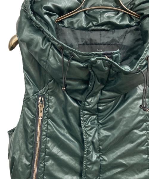 Bajra（バジュラ）Bajra (バジュラ) ダウンベスト ダークグリーン サイズ:3の古着・服飾アイテム