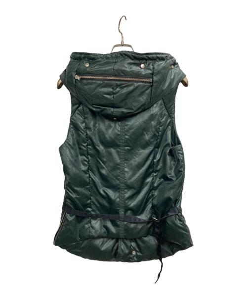 Bajra（バジュラ）Bajra (バジュラ) ダウンベスト ダークグリーン サイズ:3の古着・服飾アイテム