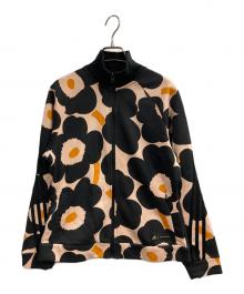 adidas×marimekko（アディダス×マリメッコ）の古着「WMARIMEKKOトラックトップ」｜ベージュ×ブラック