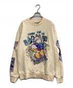 Desigual×DISNEYデシグアル×ディズニー）の古着「プリントスウェット」｜アイボリー