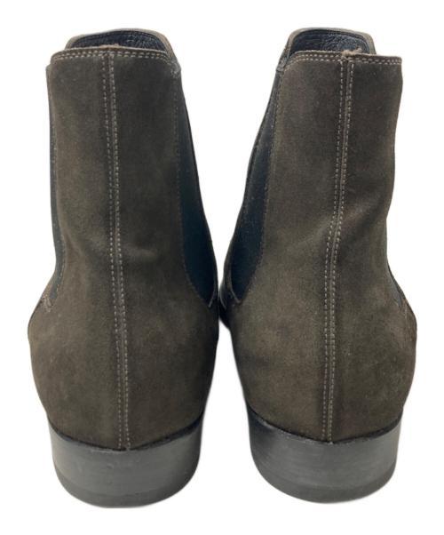 Saint Laurent Paris（サンローランパリ）Saint Laurent Paris (サンローランパリ) ヌバックサイドゴアブーツ ブラウン サイズ:40の古着・服飾アイテム