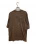 MAATEE&SONS (マーティーアンドサンズ) SILK POCKET TEE(シルクポケットティー) ネイビー×イエロー サイズ:2：15000円