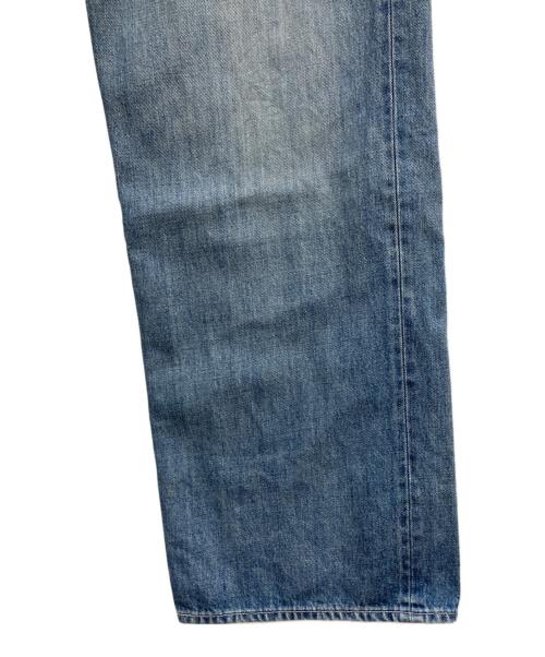 Graphpaper（グラフペーパー）Graphpaper (グラフペーパー) Selvage Denim Five Pocket Wide Straight Pants(セルビッジデニムファイブポケットワイドストレートパンツ) インディゴ サイズ:3の古着・服飾アイテム