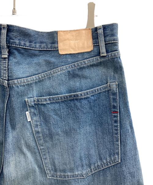 Graphpaper（グラフペーパー）Graphpaper (グラフペーパー) Selvage Denim Five Pocket Wide Straight Pants(セルビッジデニムファイブポケットワイドストレートパンツ) インディゴ サイズ:3の古着・服飾アイテム