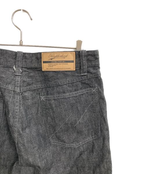 NEIGHBORHOOD（ネイバーフッド）NEIGHBORHOOD (ネイバーフッド) LW DENIM PANTS(LWデニムパンツ) ブラック サイズ:Mの古着・服飾アイテム