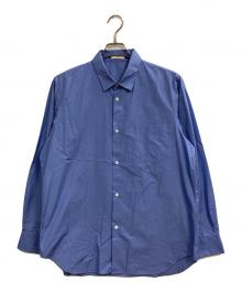 ATON（エイトン）の古着「SUVIN BROAD STANDARD SHIRT」｜ブルー