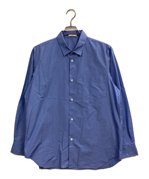 ATON（エイトン）ATON (エイトン) SUVIN BROAD STANDARD SHIRT ブルー サイズ:04の古着・服飾アイテム