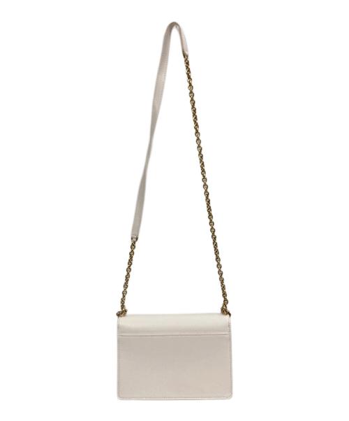 FURLA（フルラ）FURLA (フルラ) 1927 クロスボディバッ ホワイトの古着・服飾アイテム